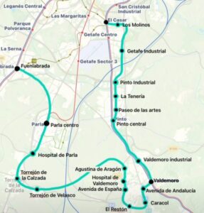 Vuelve el debate sobre una posible ampliación de MetroSur en Móstoles