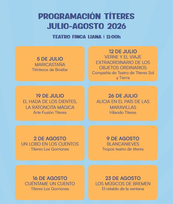 Los espectáculos de Verbena regresan a Móstoles: tributos a Fito & Fitipaldis, Sabina, Isabel Pantoja y más