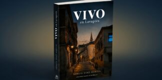 'VIVO en Lavapiés', el nuevo libro del escritor de Móstoles, Sergio Díaz Martín: a la venta el 21 de junio