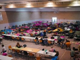 Evacuados en Móstoles