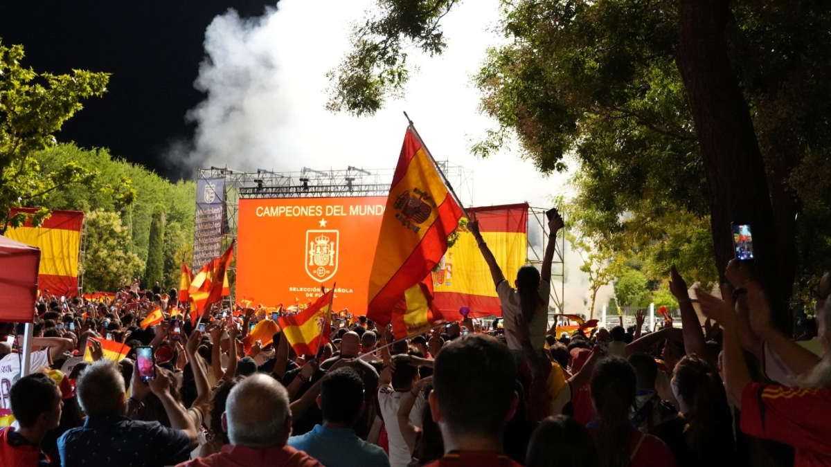 Móstoles celebra el segundo Mundial de España: más de 13.000 personas lo vieron en el Parque Finca Liana Móstoles celebra el segundo Mundial de España: más de 13.000 personas lo vieron en el Parque Finca Liana