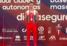 Arturo Torres, del club AGAD Móstoles, nuevo campeón de España de gimnasia artística
