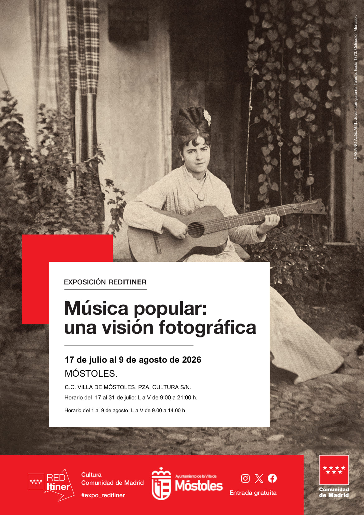 La fotografía rescata la memoria de la música popular en Móstoles