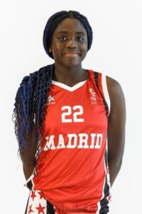 Elizabeth Abubakar, del CBC Móstoles, subcampeona del mundo sub-17 de baloncesto con España