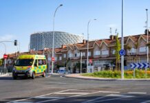 Móstoles estrena el nuevo acceso sur al Hospital Rey Juan Carlos: ahorrará cuatro minutos a los vecinos Móstoles estrena el nuevo acceso sur al Hospital Rey Juan Carlos: ahorrará cuatro minutos a los vecinos