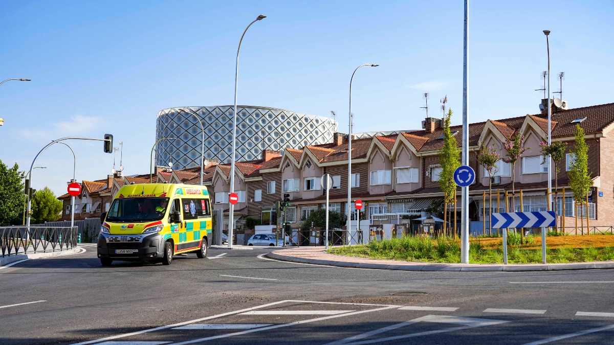 Móstoles estrena el nuevo acceso sur al Hospital Rey Juan Carlos: ahorrará cuatro minutos a los vecinos