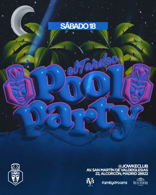 Jowke Club organiza una 'Pool Party' y una 'Mojito Night' esta semana a solo unos minutos de Móstoles