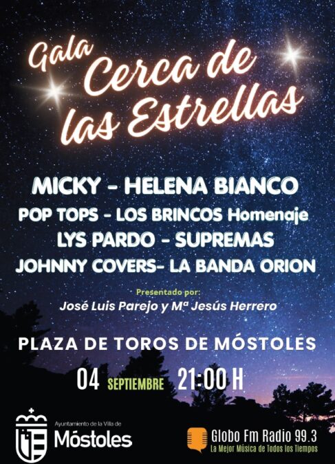 Móstoles da un pequeño adelanto de sus Fiestas Patronales: la gala 'Cerca de las Estrellas' y 'Michael's Legacy'