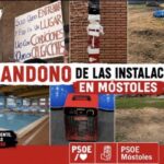 EI PSOE carga contra la gestión deportiva de Móstoles y reclama un giro urgente