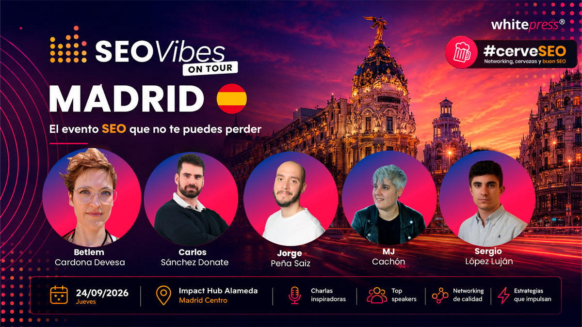 SEO Vibes Madrid 2026: una cita para los profesionales digitales de Móstoles SEO Vibes Madrid 2026: una cita para los profesionales digitales de Móstoles