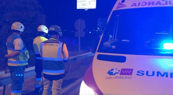 Fallece una persona en la M-506 entre Móstoles y Parque Miraflores tras ser atropellado por un turismo
