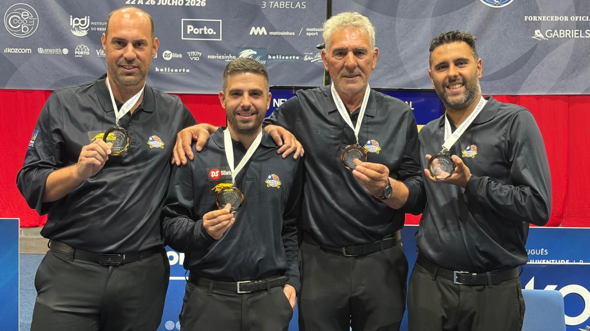 Bronce histórico para el Club Billar Móstoles: primera medalla de su historia en la Copa de Europa de clubes Bronce histórico para el Club Billar Móstoles: primera medalla de su historia en la Copa de Europa de clubes