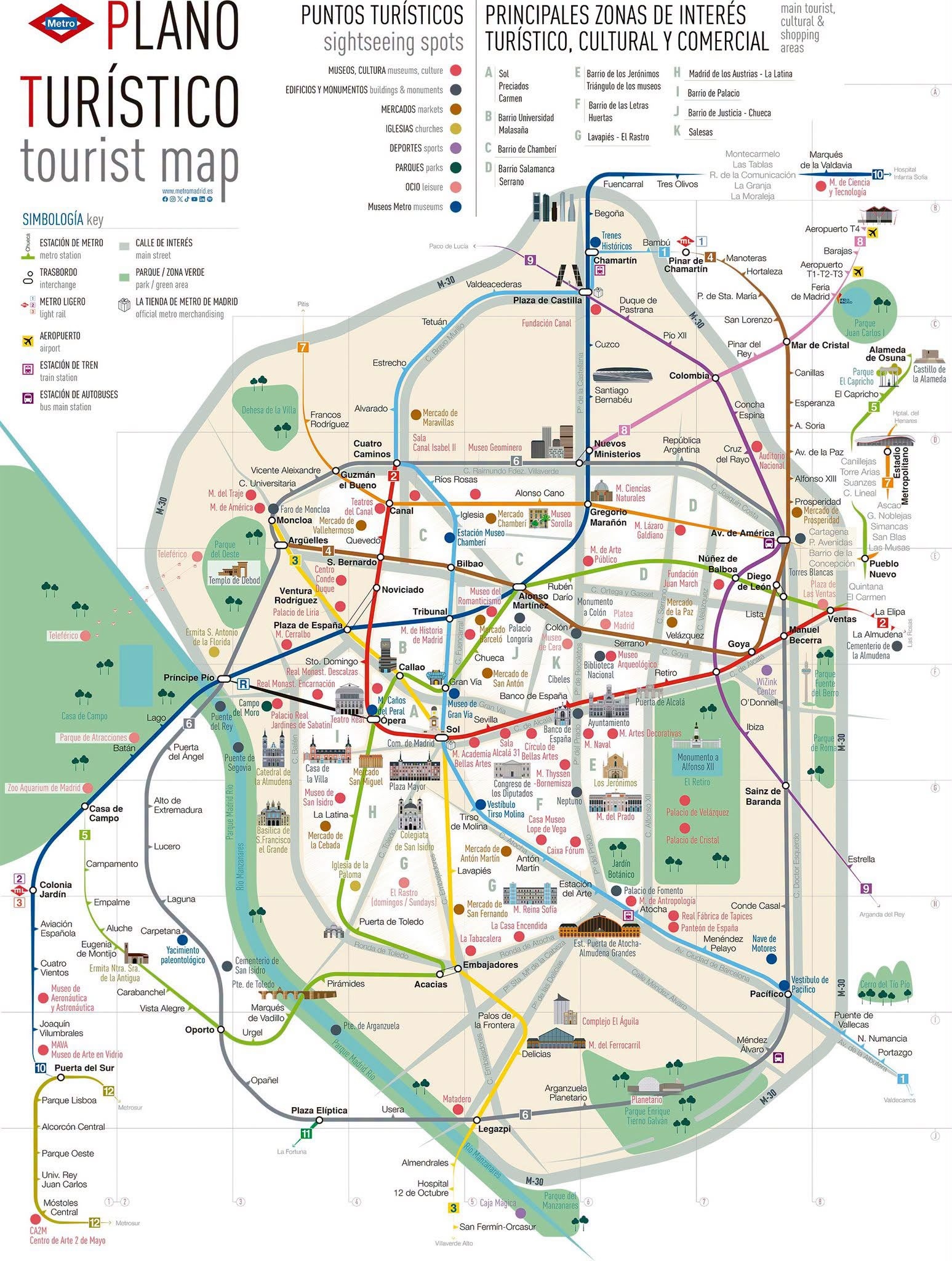 Móstoles protagoniza el mapa turístico de Metro de Madrid: consolidada como parada cultural de referencia