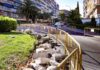 Obras de mejora en el Paseo de Goya de Móstoles: más acera peatonal y dos nuevas plazas de aparcamiento