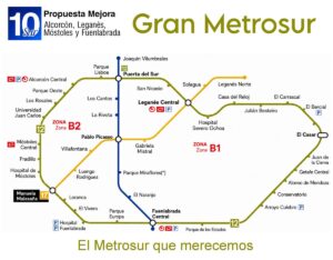 El futuro del MetroSur centra el debate entre los vecinos de Móstoles