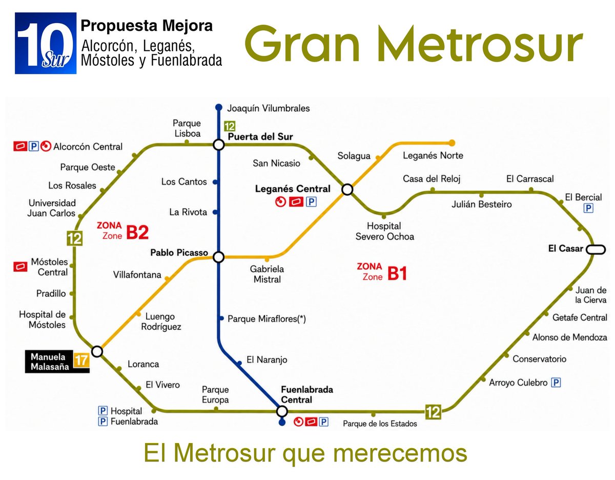El futuro del MetroSur centra el debate entre los vecinos de Móstoles