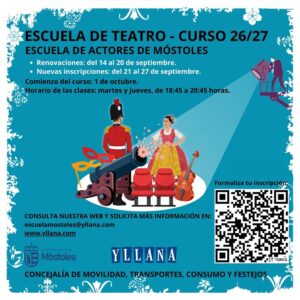 Móstoles vuelve a subir el telón con una escuela que convierte su historia en teatro