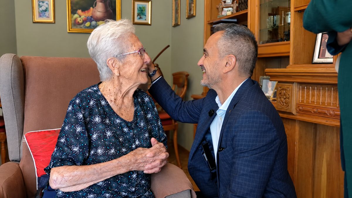 Purifiación, la mostoleña de 104 años Purificación vive en Móstoles y tiene 104 años