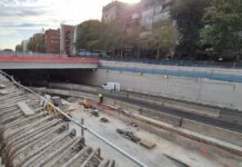 Nuevos avances a las obras en la A-5 para los vecinos de Móstoles: el túnel estará listo a final de año