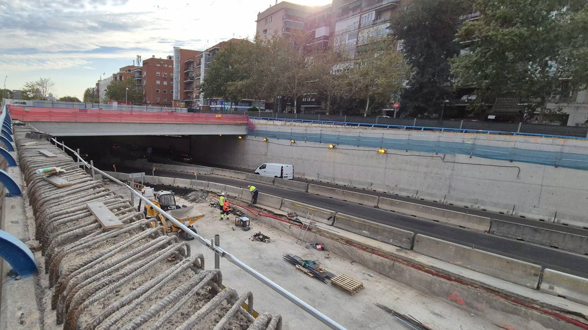 Nuevos avances a las obras en la A-5 para los vecinos de Móstoles: el túnel estará listo a final de año