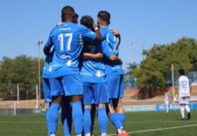 El CD Móstoles vuelve a competir 15 años después y lo hace con una goleada en casa El CD Móstoles vuelve a competir 15 años después y lo hace con una goleada en casa