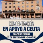Móstoles se moviliza por Ceuta: concentración este 2 de septiembre en la Plaza de España