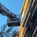 Un incendio en una vivienda de Móstoles deja un matrimonio de 89 y 85 años trasladado al hospital