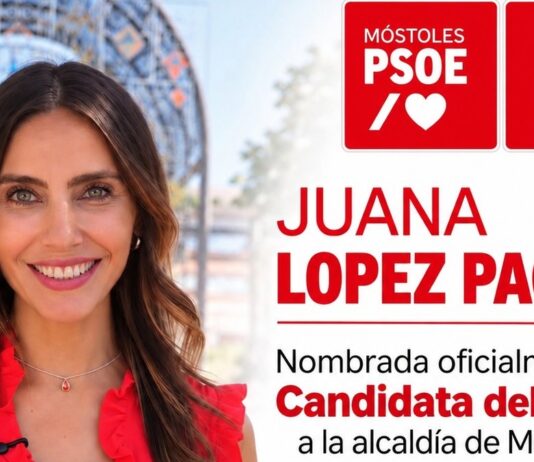 Juana López Pagán será la candidata del PSOE a la alcaldía de Móstoles en las elecciones de 2027