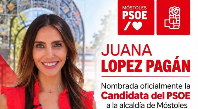Juana López Pagán será la candidata del PSOE a la alcaldía de Móstoles en las elecciones de 2027 Juana López Pagán será la candidata del PSOE a la alcaldía de Móstoles en las elecciones de 2027