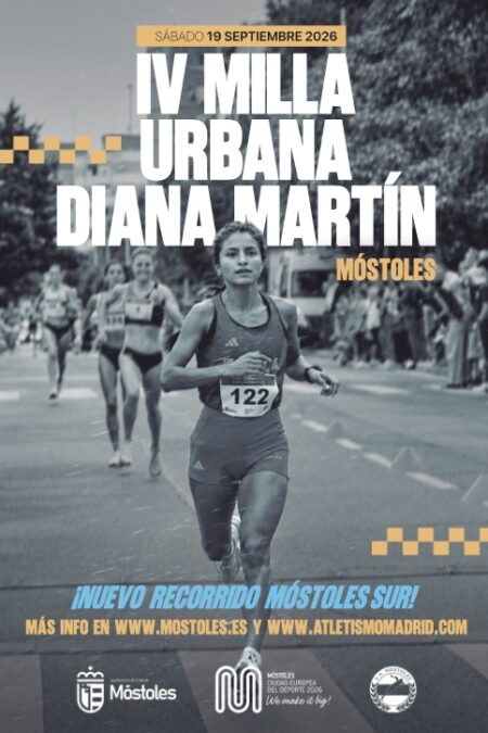 La Milla Urbana Diana Martín regresa por cuarto año a Móstoles estrenando nuevo recorrido