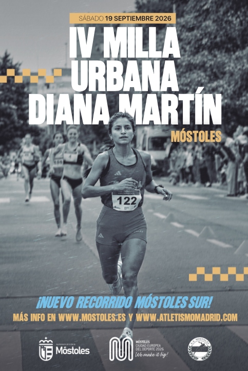 La Milla Urbana Diana Martín regresa por cuarto año a Móstoles estrenando nuevo recorrido