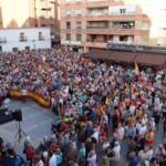 Cerca de 7.500 personas llenan la Plaza de España de Móstoles para mostrar su apoyo a Ceuta