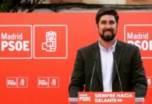 Alex Martín, secretario general del PSOE de Móstoles, renuncia a ser candidato a la alcaldía en 2027