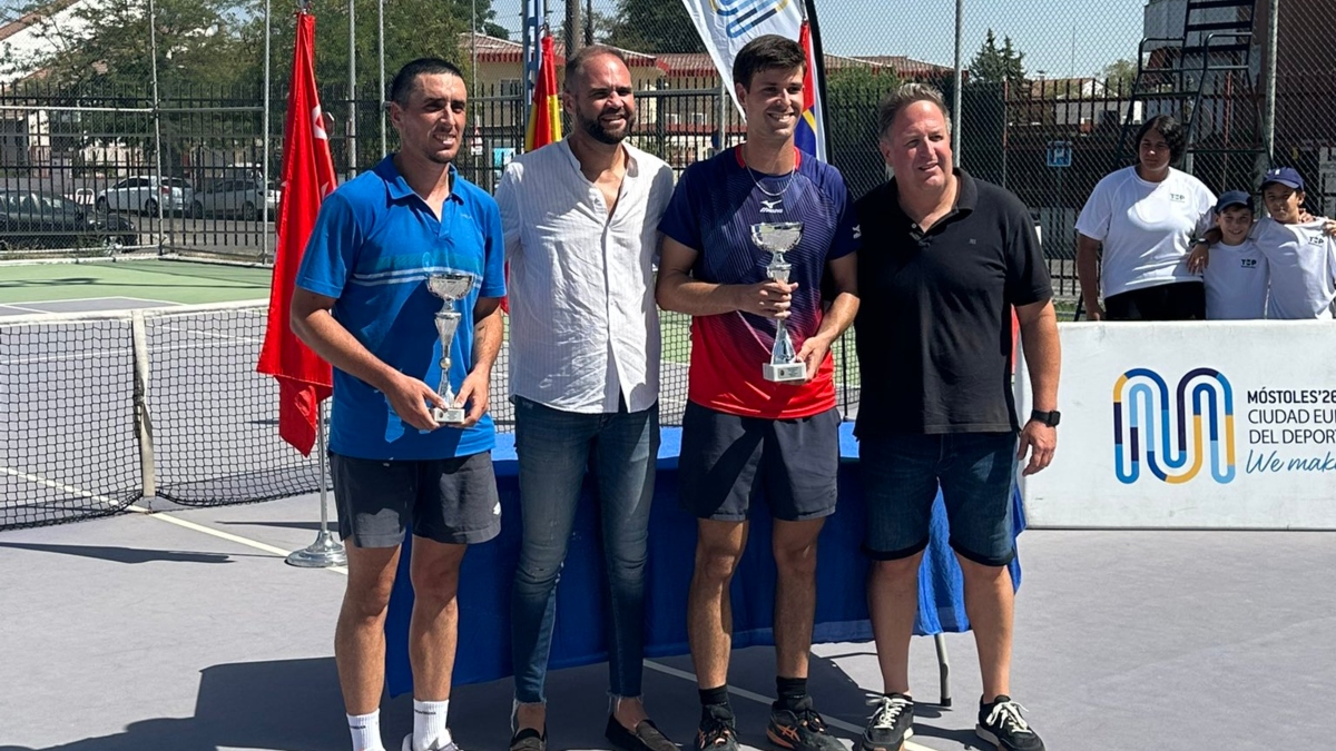 Pablo Manzano conquista Villafontana: el XII Open Nacional de Tenis Ciudad de Móstoles ya tiene campeón