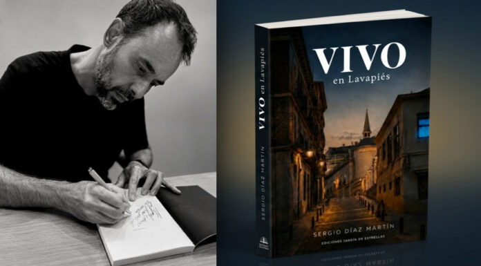 Móstoles se prepara para descubrir 'VIVO en Lavapiés', la nueva novela de Sergio Díaz Martín