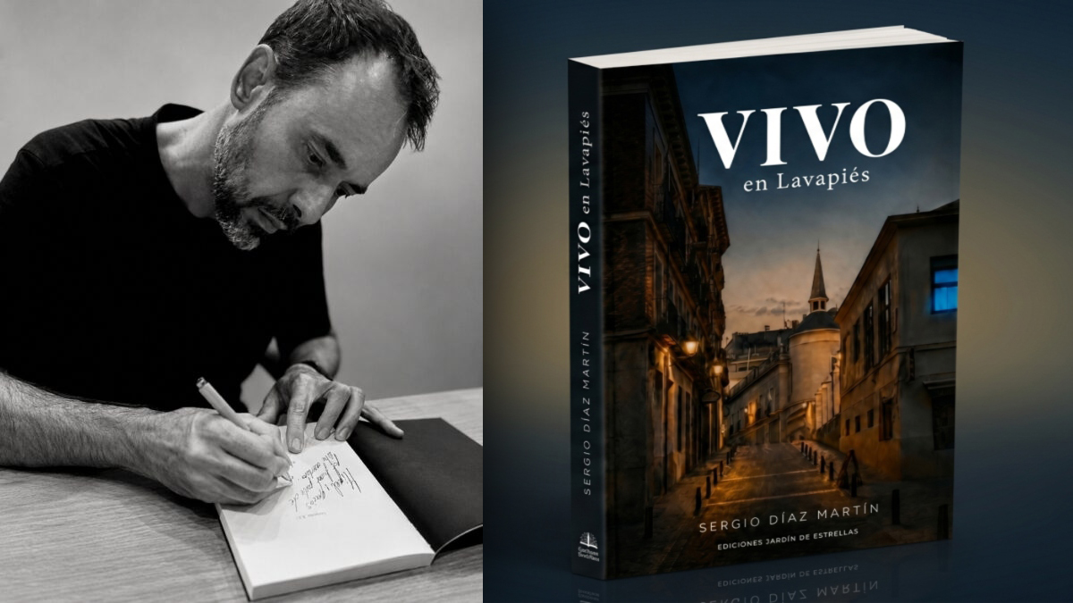 Móstoles se prepara para descubrir 'VIVO en Lavapiés', la nueva novela de Sergio Díaz Martín Móstoles se prepara para descubrir 'VIVO en Lavapiés', la nueva novela de Sergio Díaz Martín