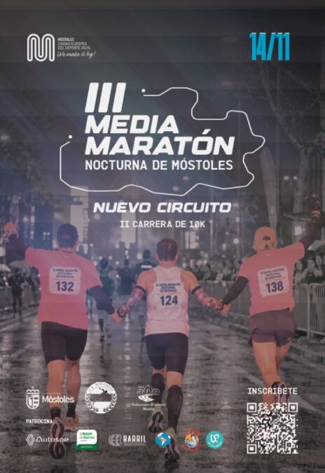 Vuelve la Media Maratón Nocturna a Móstoles con un nuevo circuito: dónde y cómo inscribirse
