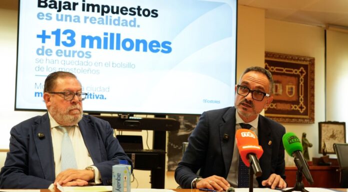 Bajada de IBI en Móstoles