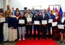 Homenaje a los agentes y entidades de Móstoles: así ha sido el Día de la Policía Nacional