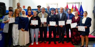 Homenaje a los agentes y entidades de Móstoles: así ha sido el Día de la Policía Nacional Homenaje a los agentes y entidades de Móstoles: así ha sido el Día de la Policía Nacional