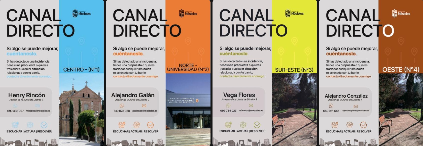Móstoles estrena líneas de WhatsApp para denunciar problemas barrio a barrio: así podrás utilizarlas