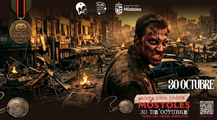 Plan gratis para Halloween en Móstoles: un Escape Room Zombie tomará las calles del centro