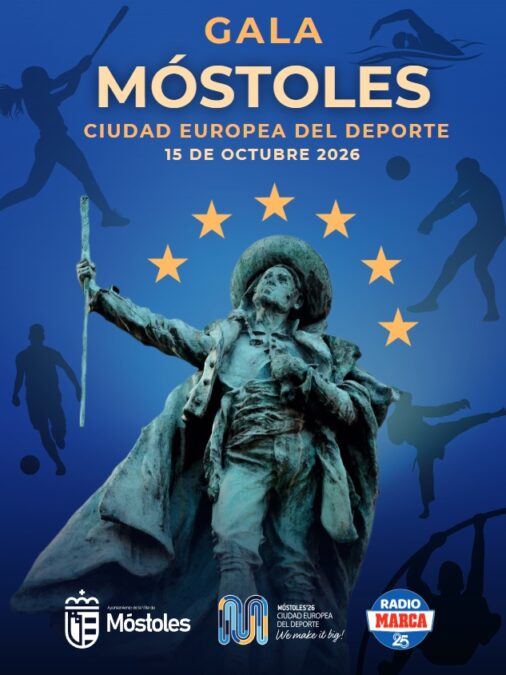 Móstoles celebra la Gala del Deporte: el Teatro del Bosque acoge su XX edición como Ciudad Europea 2026