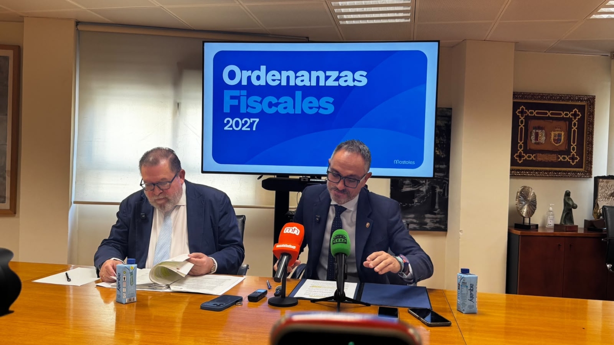 Móstoles vuelve a bajar el IBI: presentadas las Ordenanzas Fiscales de 2027