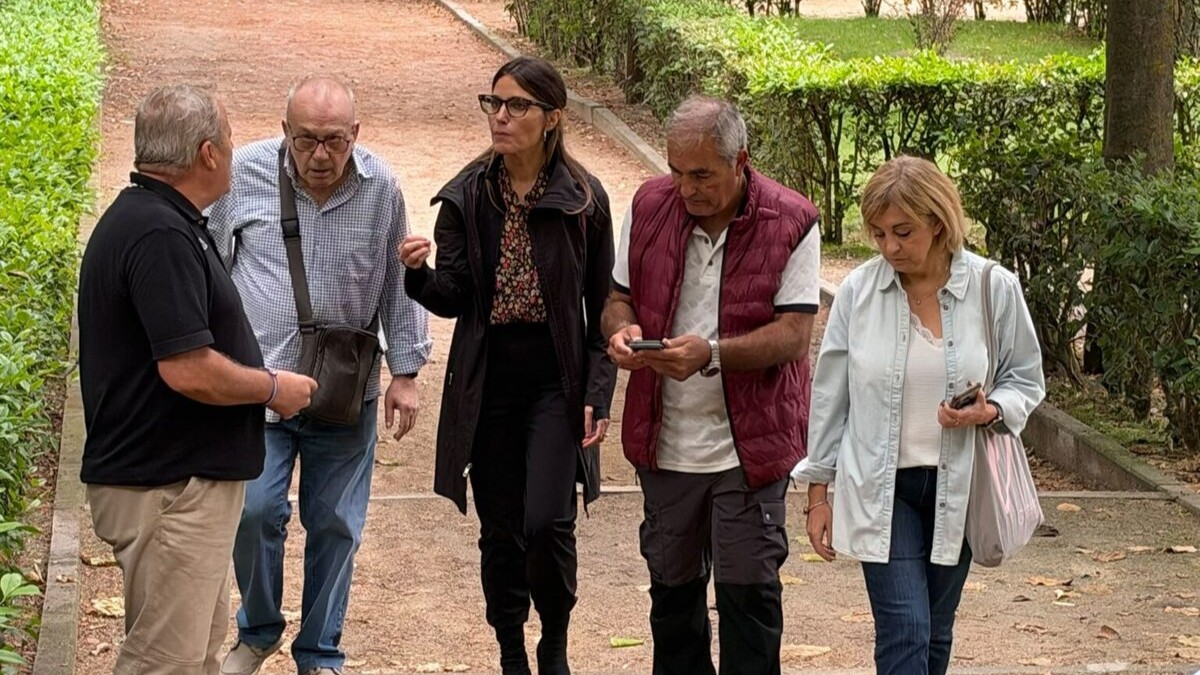 Juana López Pagán reclama un plan urgente para recuperar los parques de Móstoles
