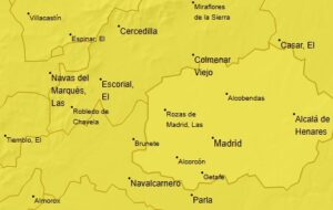 Móstoles se prepara para un martes de tormentas y fuertes lluvias: la AEMET activa la alerta amarilla